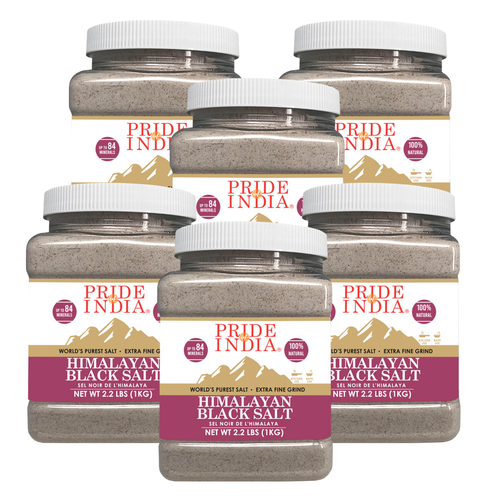 Himalayan Black Rock Salt (Kala Namak) - Extra Fine Grind