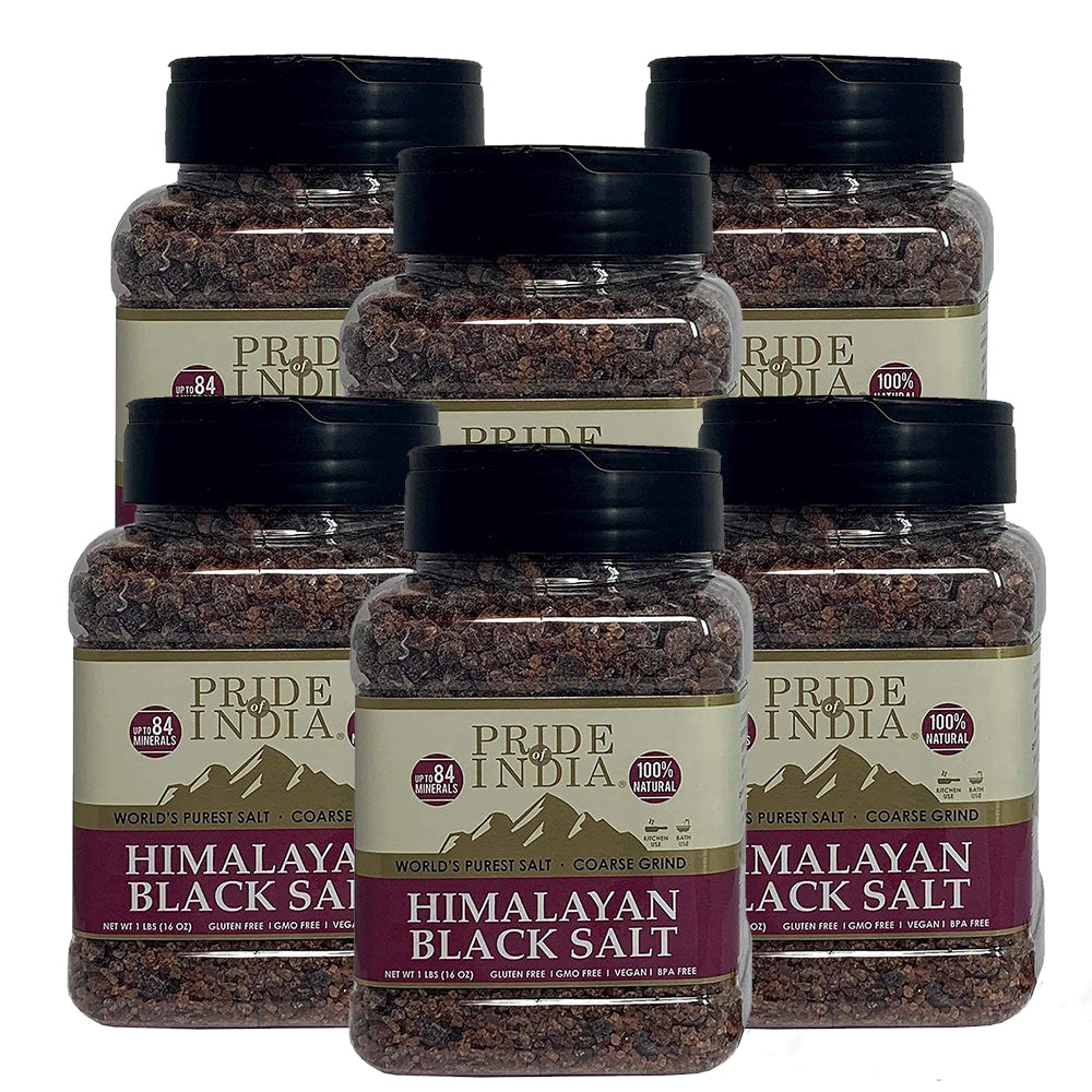 Himalayan Black Crystal Salt (Kala Namak) - Coarse Grind