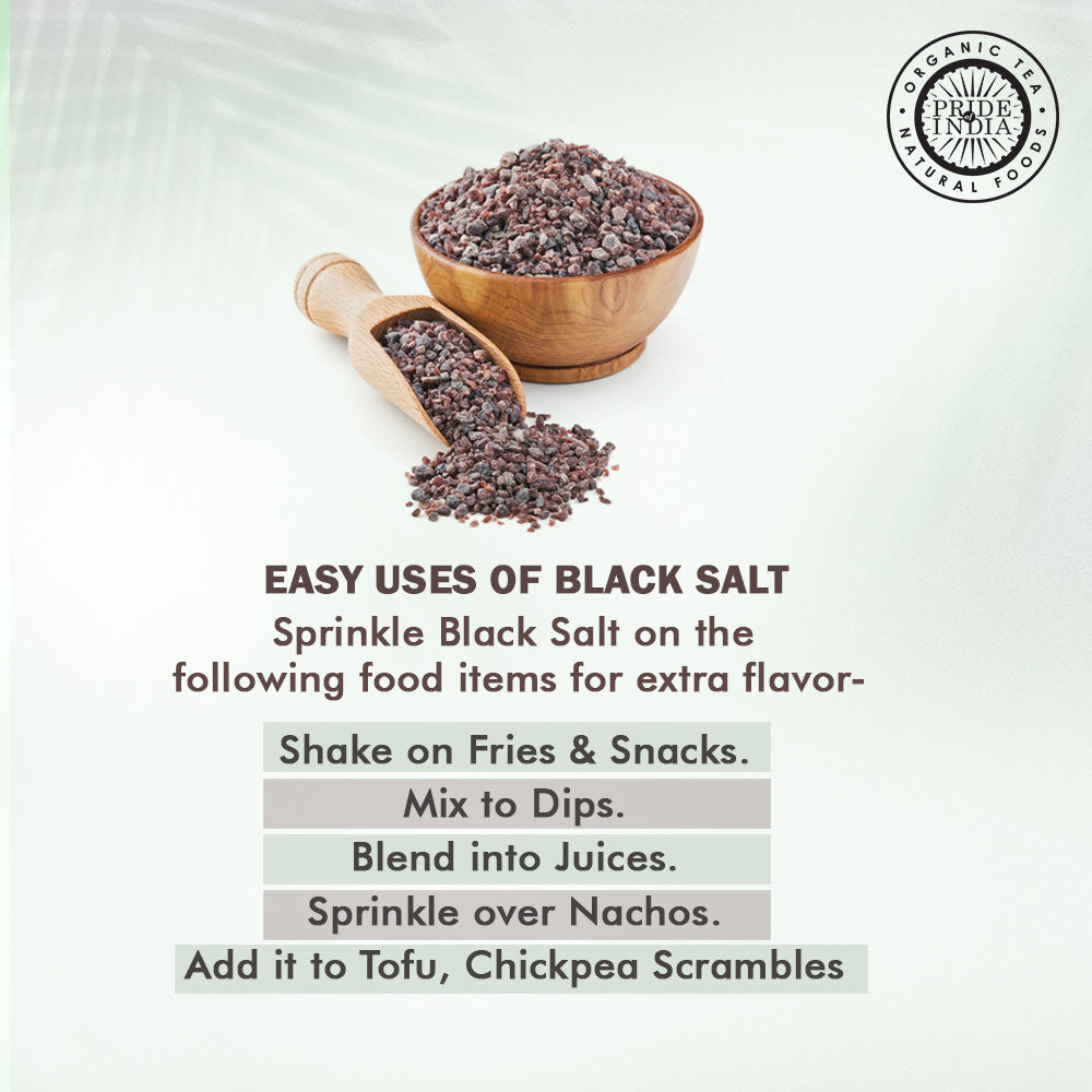 Himalayan Black Crystal Salt (Kala Namak) - Coarse Grind